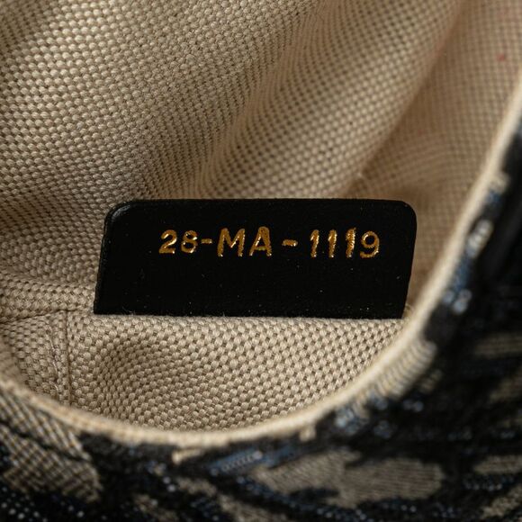 Pre Loved dior Mini Saddle Bag Iconic Flap Women Blue Satchel - Picture 6 of 8